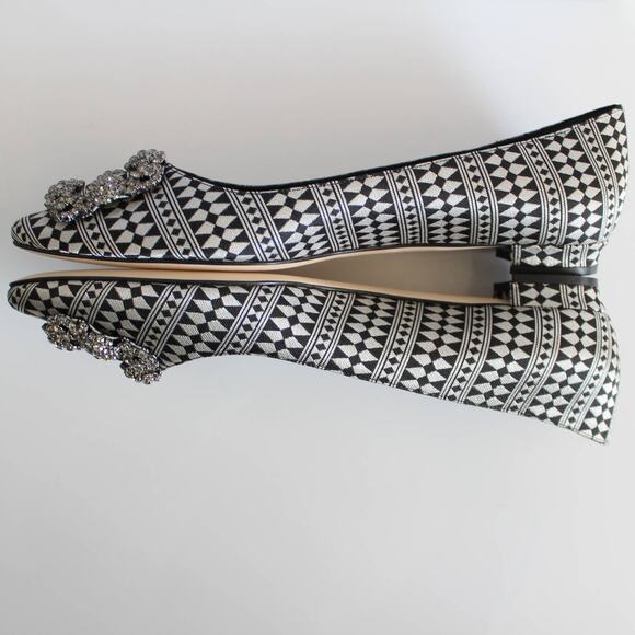 Manolo Blahnik Hangisi Flats - Picture 8 of 14